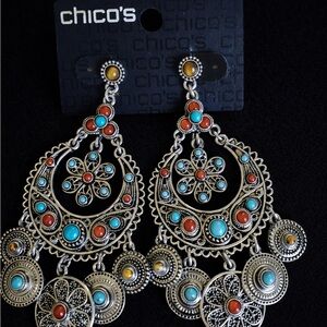Chico's Multicolor Boho Earrings
